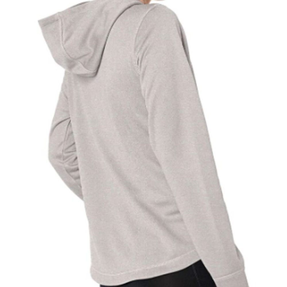 Starter Women's M Heather Gray Pullover Hoodie Sweatshirt Jacket Athleisure Grey - Picture 2 of 2